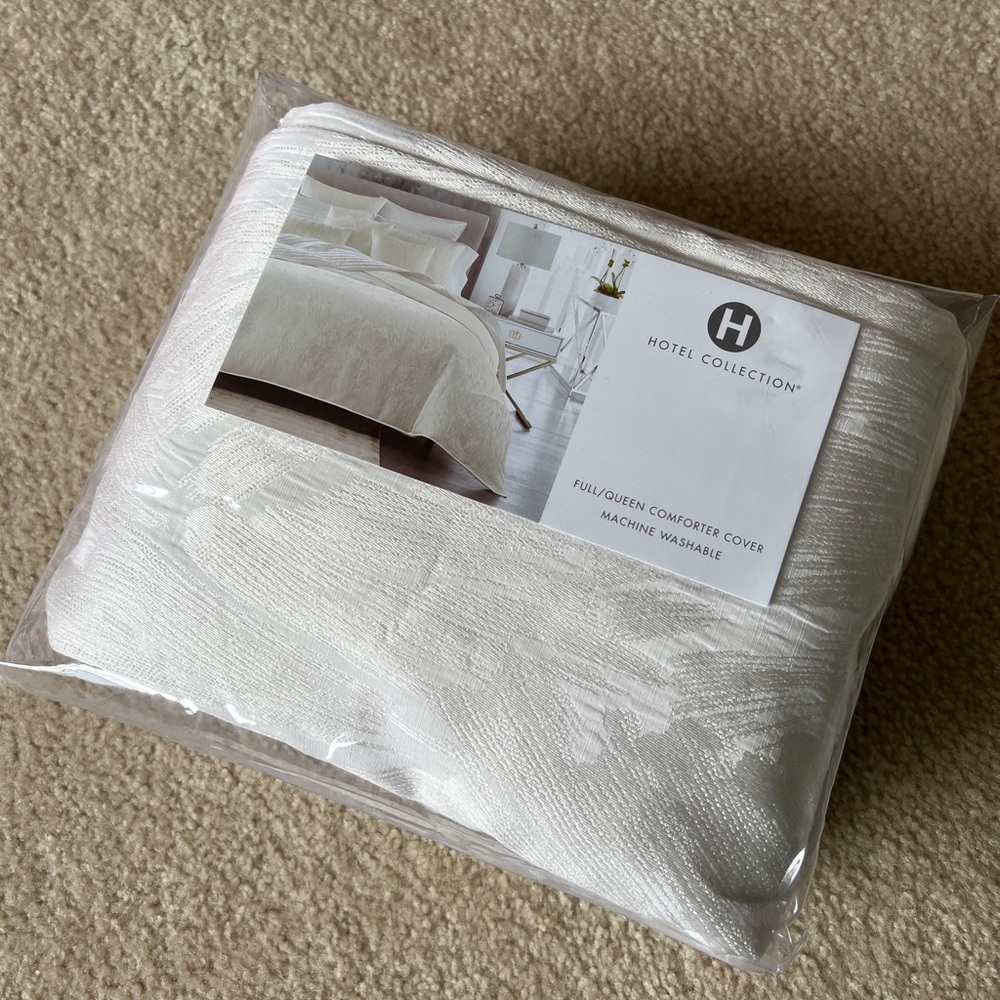 HOTEL COLLECTION ! Artisan Duvet Cover, Full/Queen